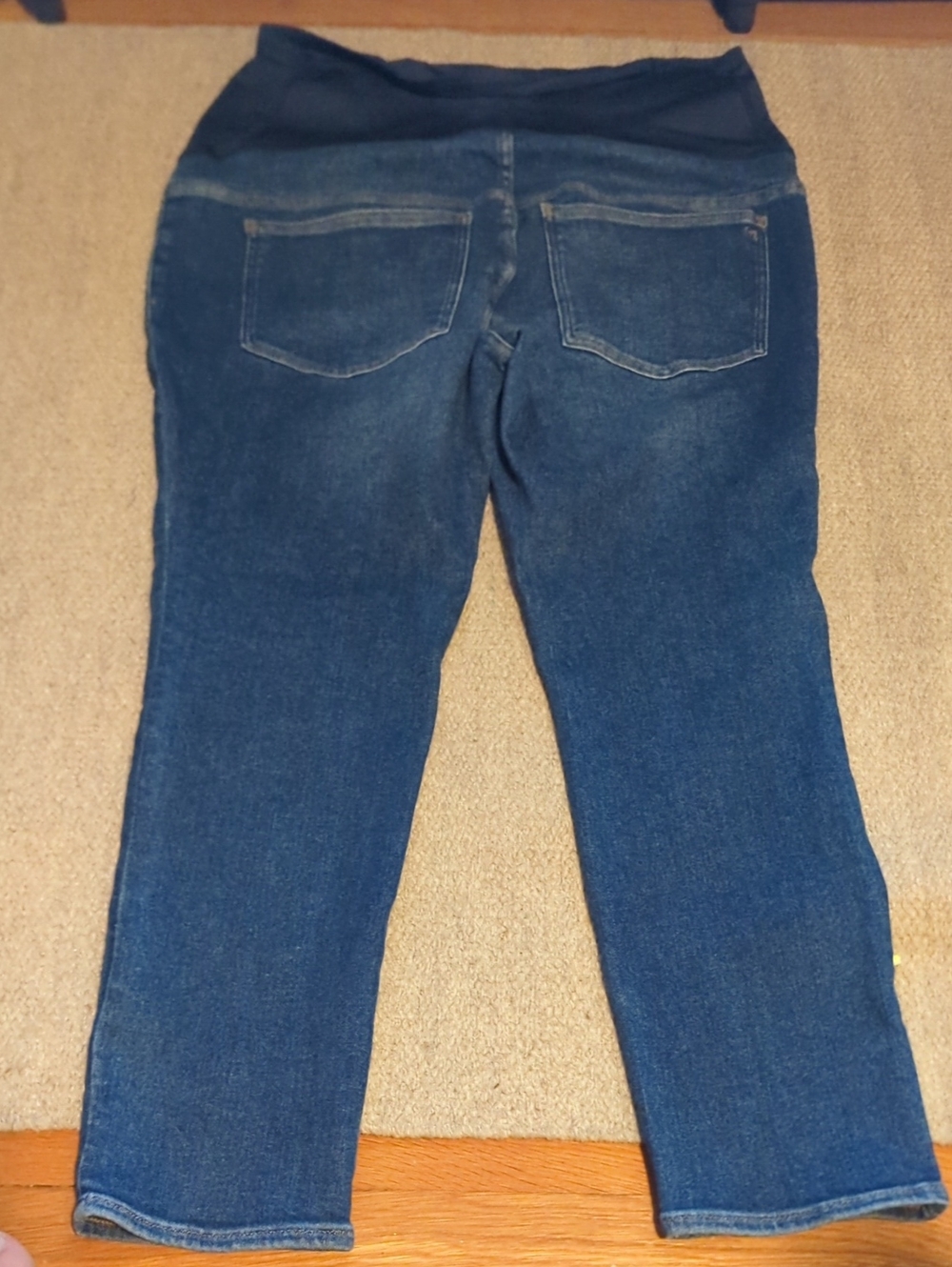 Madewell Size 33 NWT Maternity Over-The-Belly High-Rise Skinny Jeans in Smithley